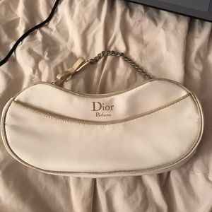 vintage dior mini makeup bag